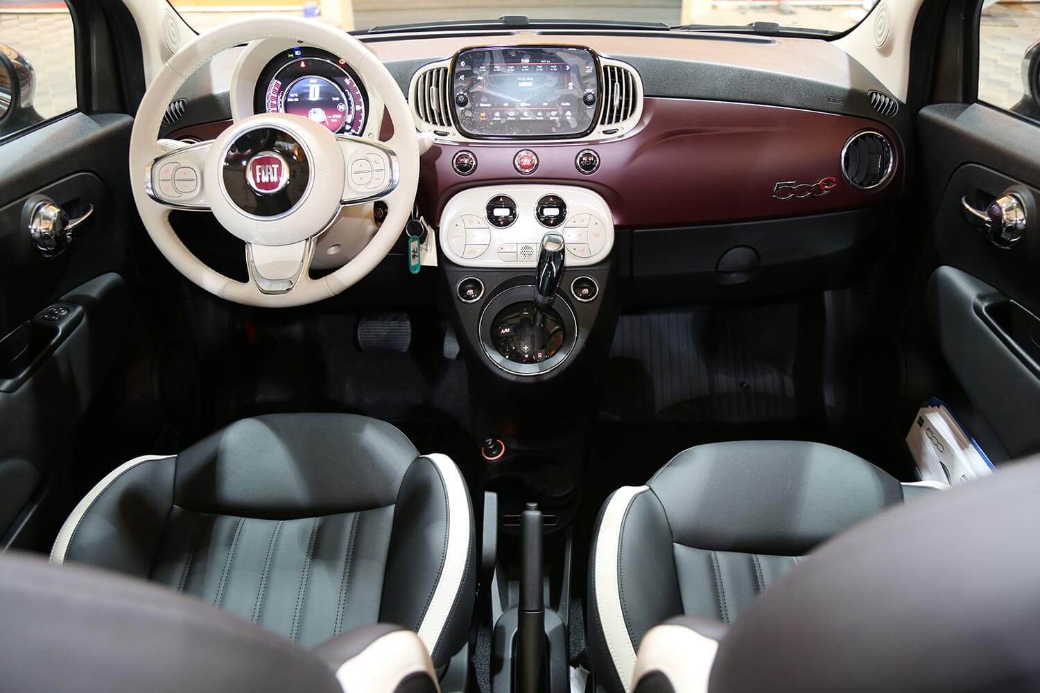 Interior Image for  FIAT 500C Convertible 2021