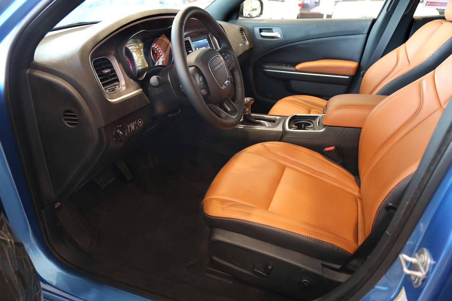 Interior Image for  DODGE Charger SXT-A Camel Leather 2020