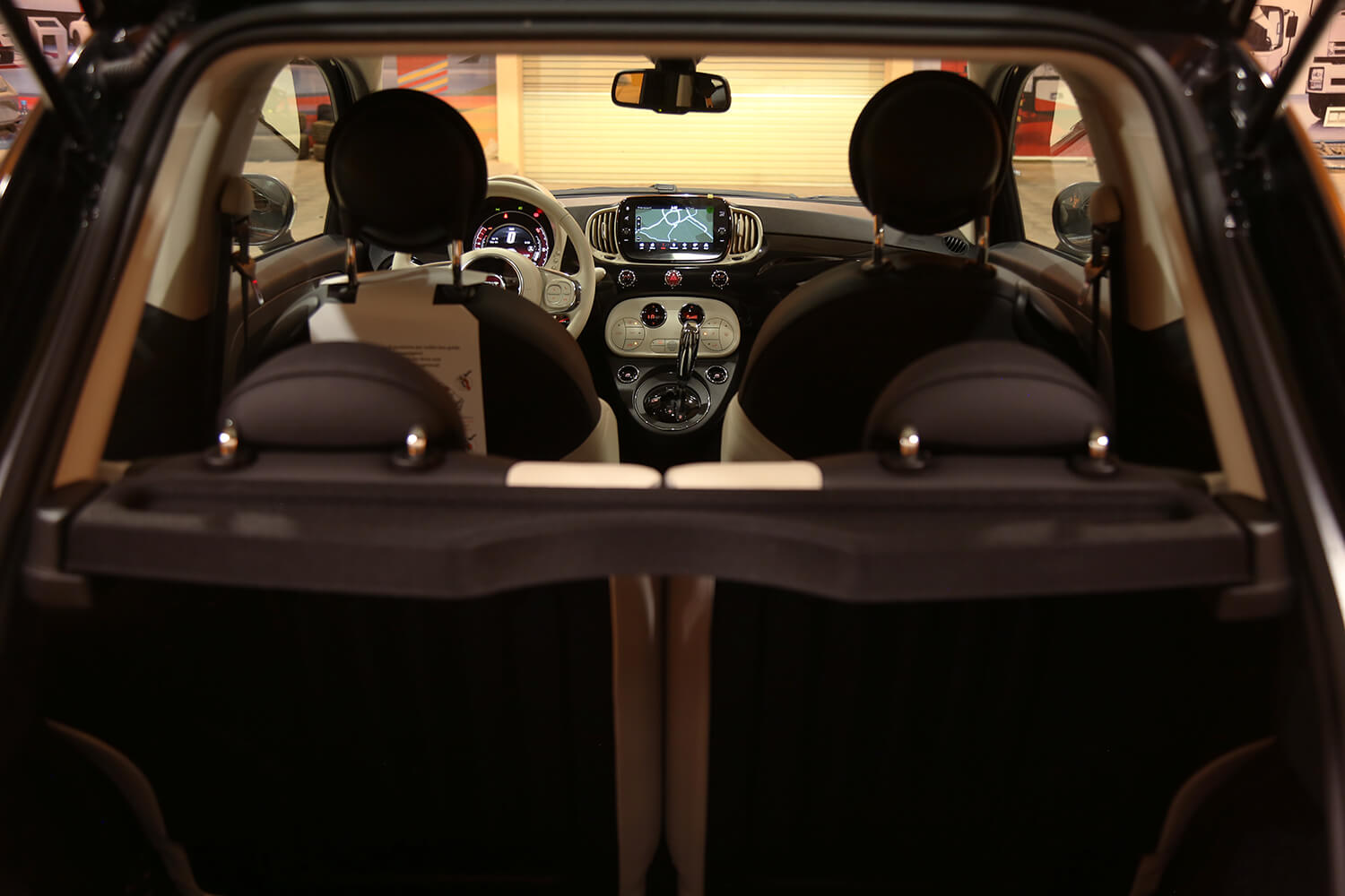 Interior Image for  FIAT 500 Hatchback base 2021